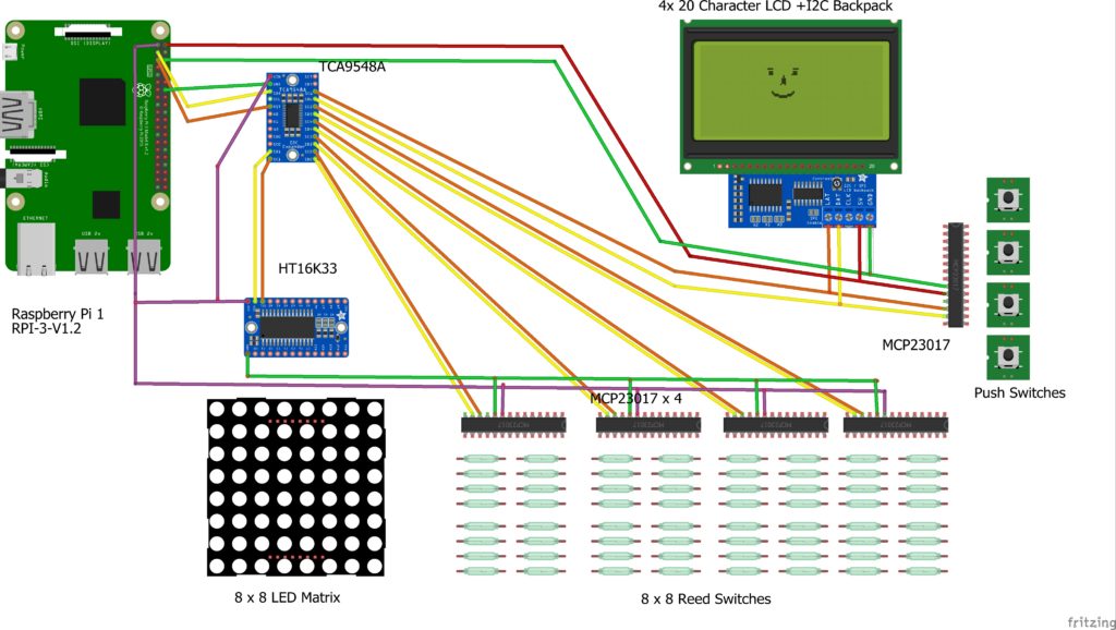 Arduino Smart Chess Board with LCD Display 